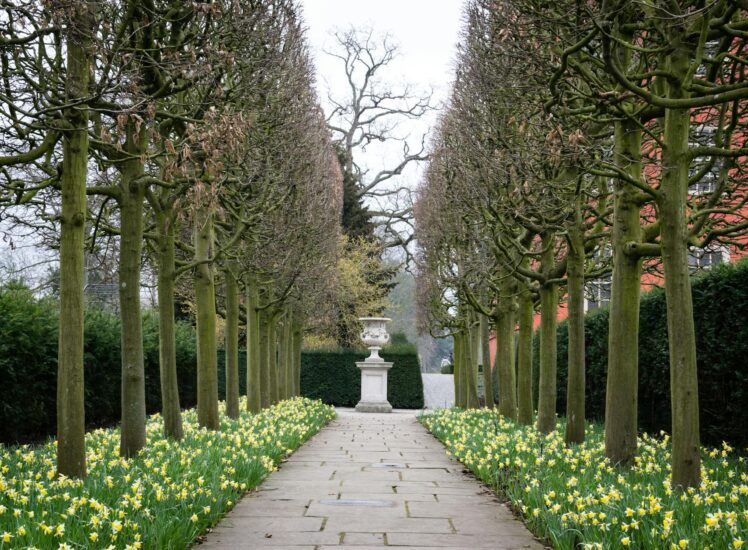 Romantic English park and gardens in Lednice-Valtice UNESCO landscape