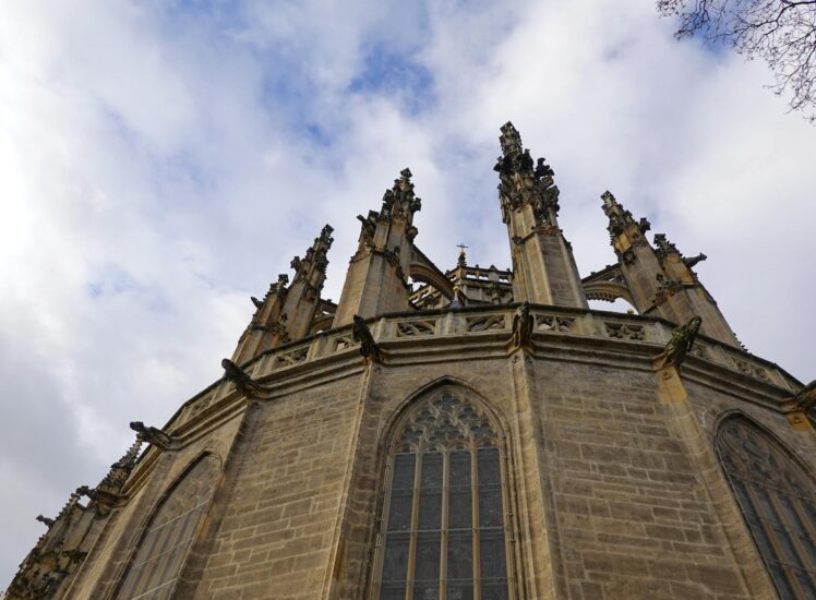 St. Barbara's Cathedral Gothic architecture Kutná Hora Czech Republic