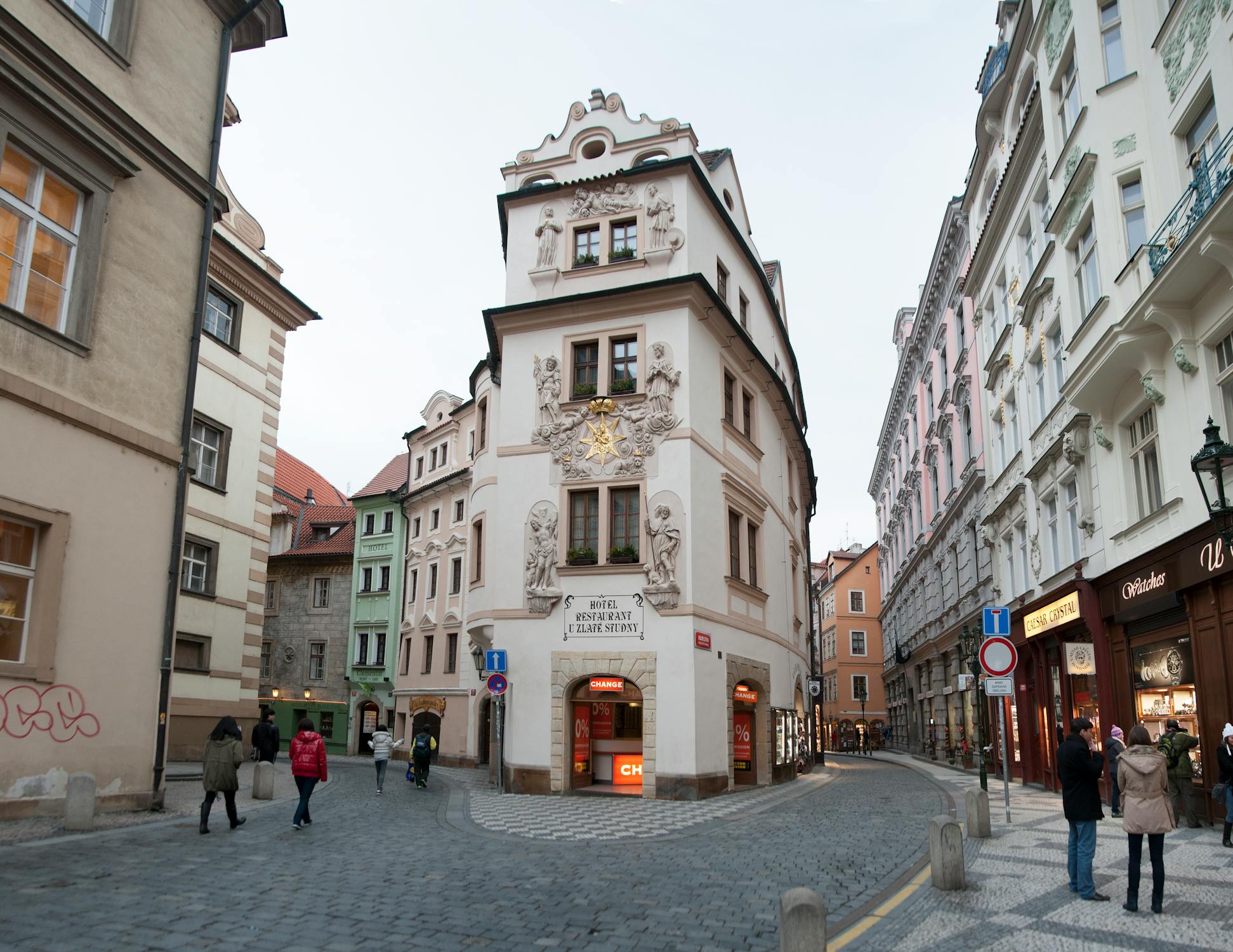 Exploring the charming streets of Prague Old Town on a private tour
